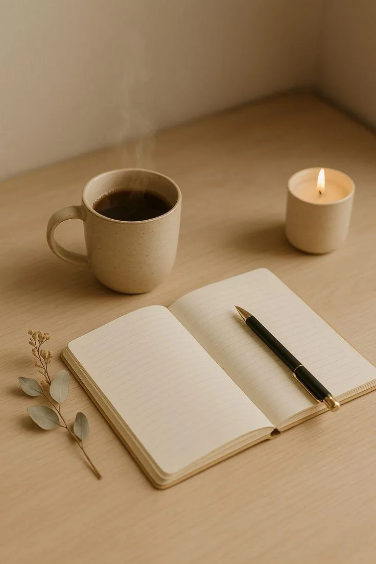 Person practicing yoga balance pose with focus on breath and core stability