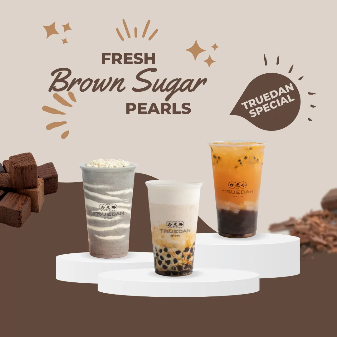 brown sugar tapioca pearls