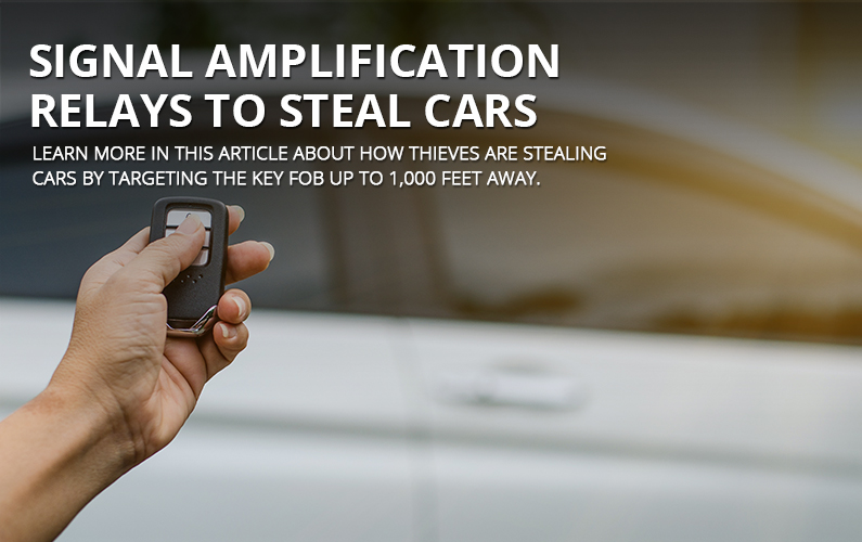 Signal Amplification Relays To Steal Cars