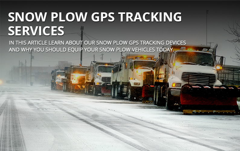 Snow Plow GPS Tracking