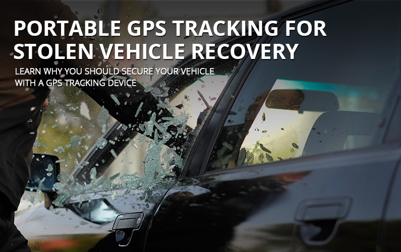 Portable GPS Tracking For Stolen Vehicle Recovery
