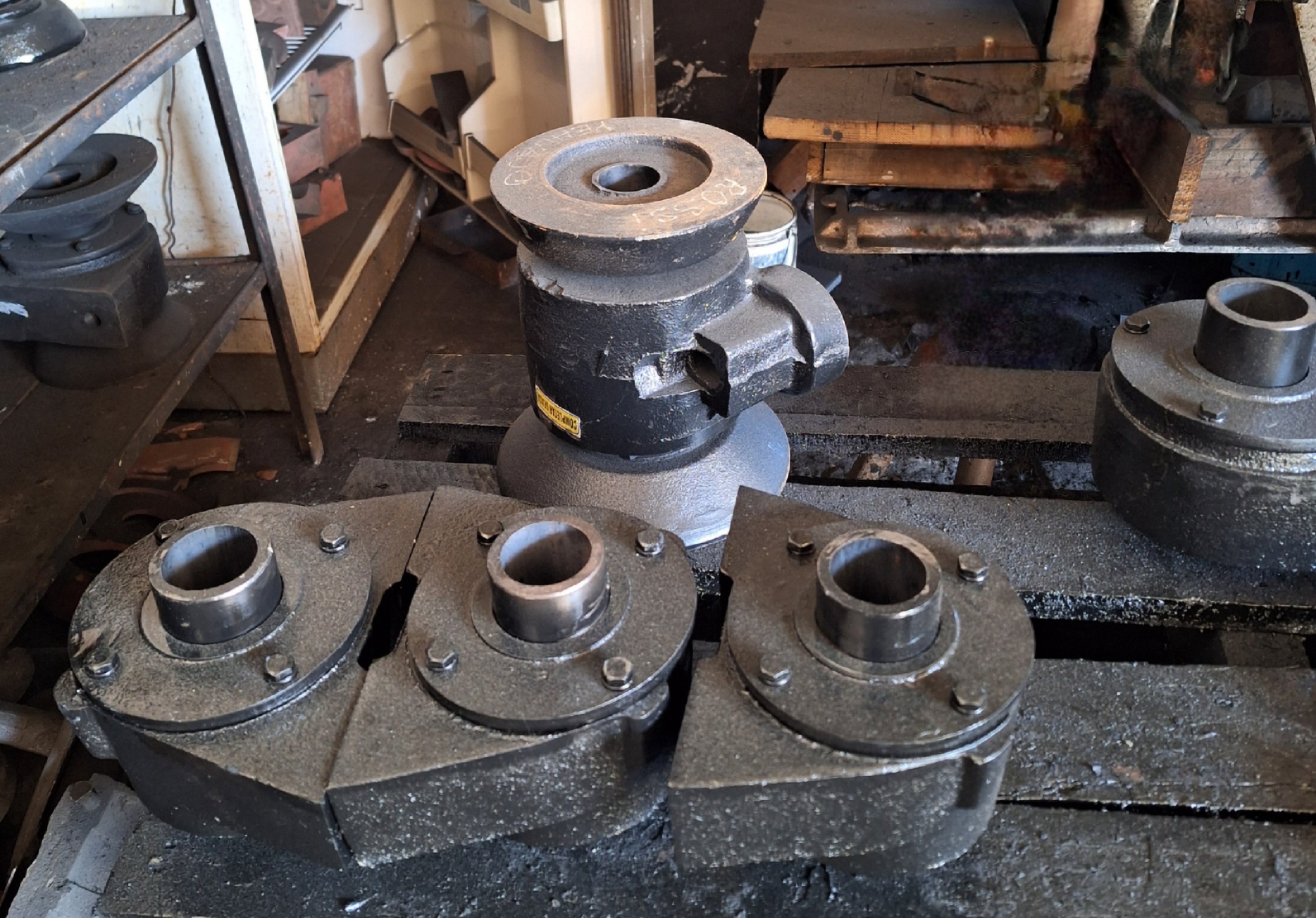 Buje porta rodamientos para bancada agrícola