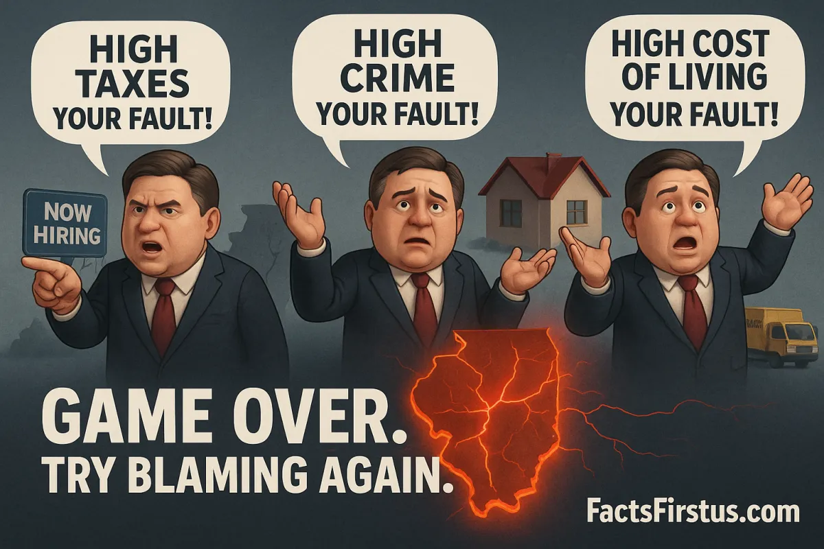 FROM FAIR TAX TO FAILED STATE: PRITZKER’S LEGACY OF EXCUSES