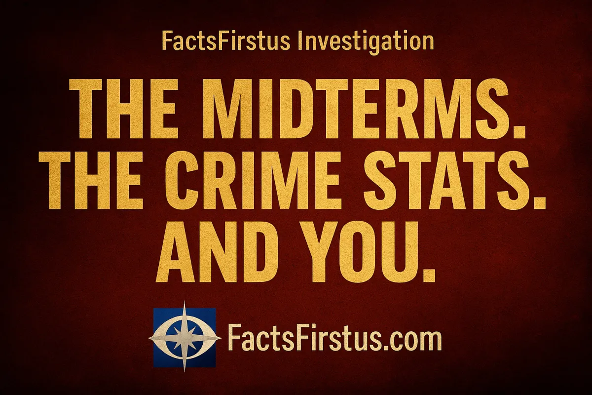 THE MIDTERMS, THE CRIME STATS, AND THE FIGHT FOR TRUTH