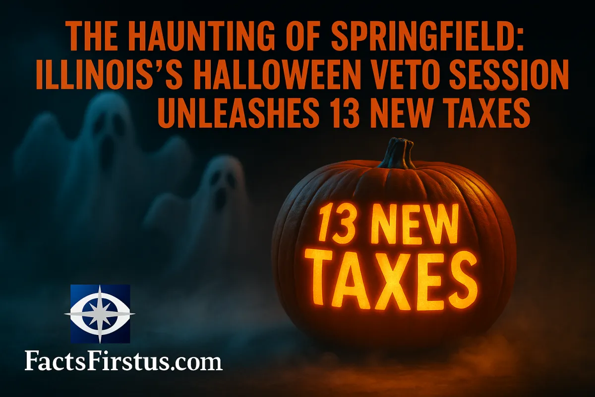 THE HAUNTING OF SPRINGFIELD: ILLINOIS’S HALLOWEEN VETO SESSION UNLEASHES 13 NEW TAXES