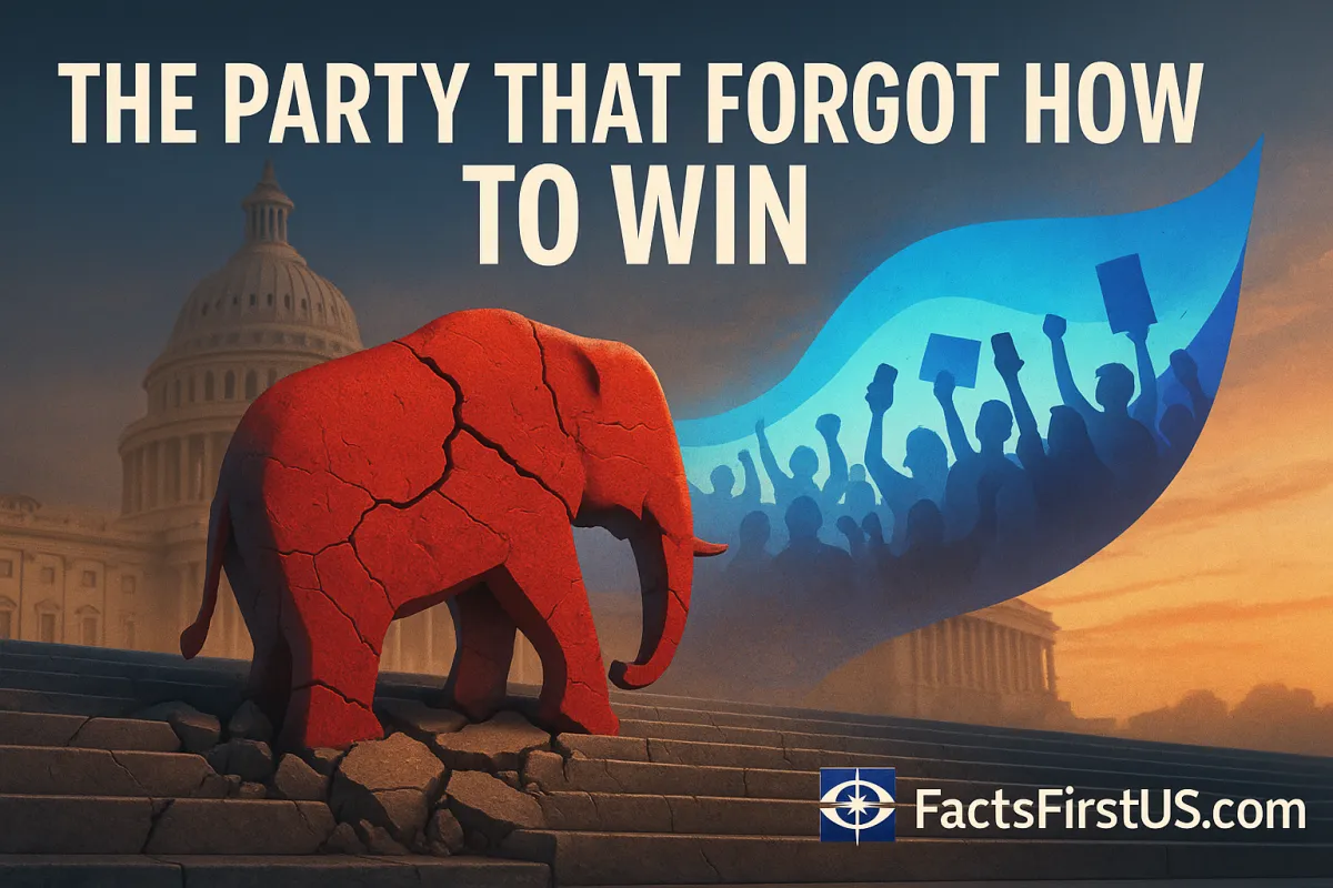 THE PARTY THAT FORGOT HOW TO WIN
