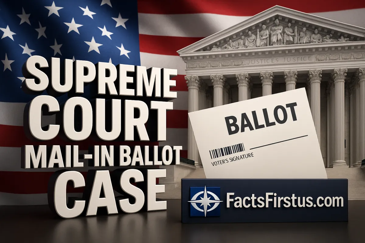 SUPREME COURT DECISION COULD UPEND HOW ILLINOIS COUNTS MAIL-IN BALLOTS