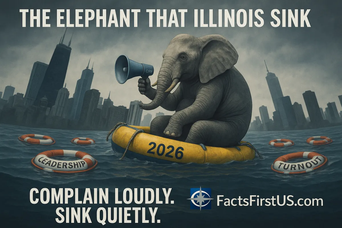 MASTERS OF OUTRAGE, AMATEURS AT ACTION: THE TRUE STORY OF THE ILLINOIS GOP’S UNRAVELING