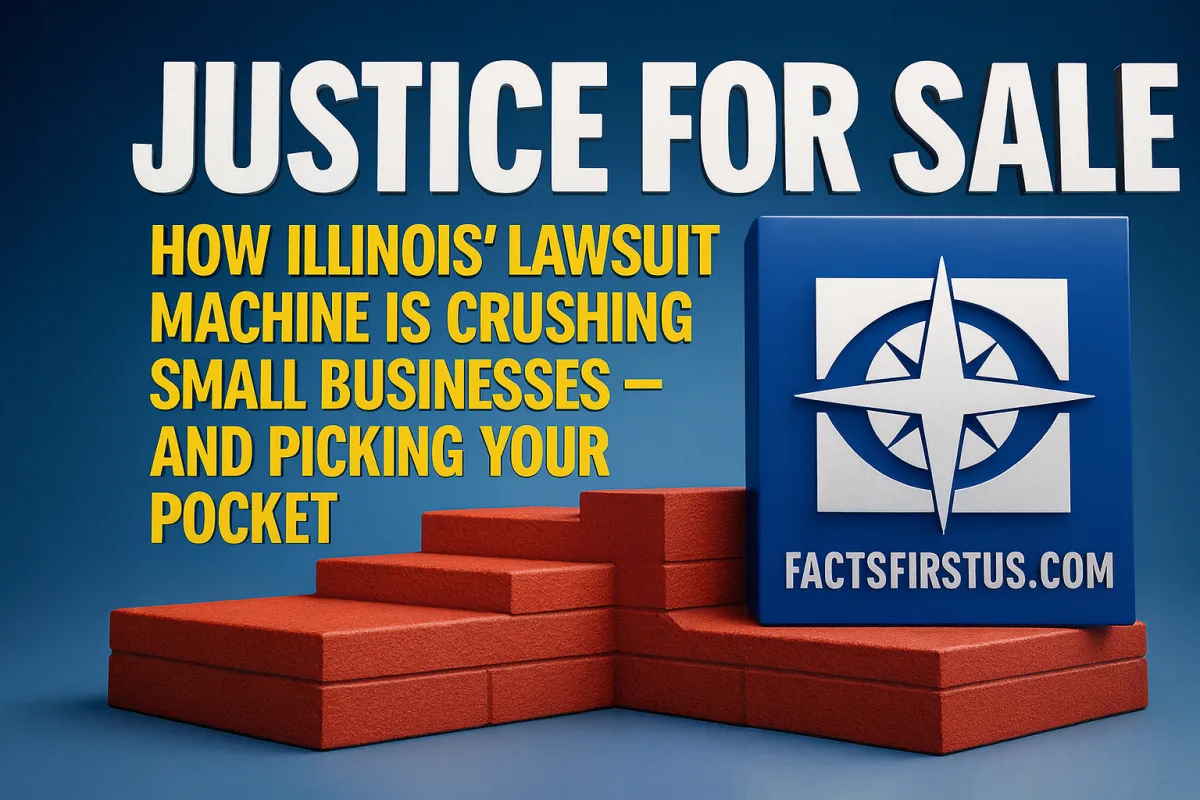 ILLINOIS FOR SALE: HOW LAWSUITS, POLITICS, AND POWER ARE BLEEDING THE STATE DRY