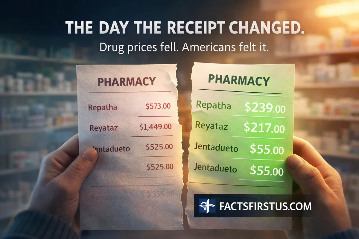 FROM PROMISES TO PRESCRIPTIONS: TRUMP DELIVERS THE BIGGEST DRUG PRICE CUTS IN U.S. HISTORY