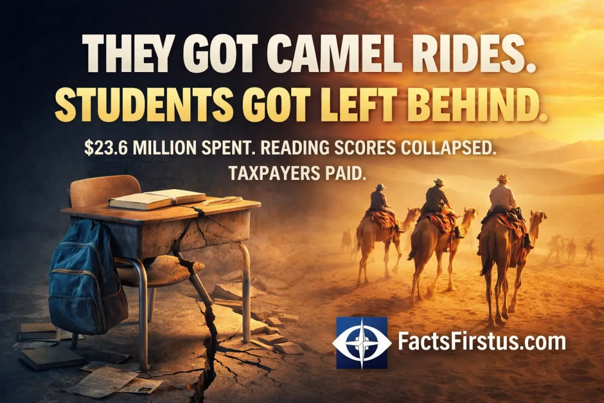 CAMEL RIDES, COLLAPSING CLASSROOMS, AND THE PRICE OF FAILURE