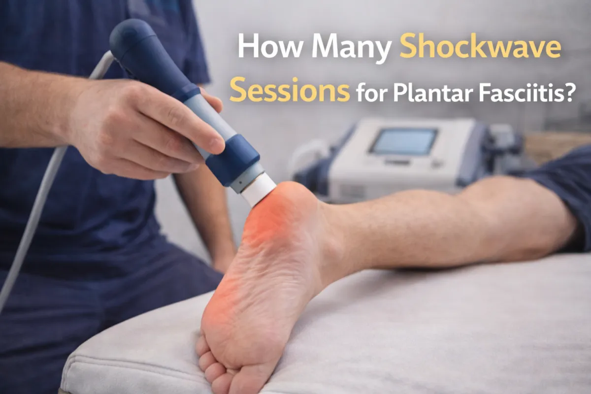 How Many Shockwave Sessions Are Needed for Plantar Fasciitis?