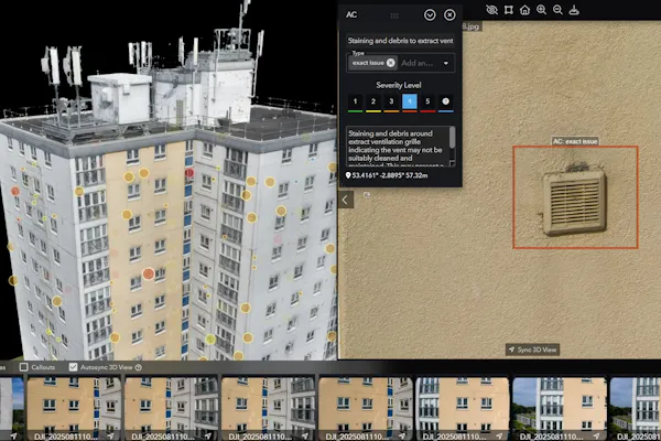 Case Study: Fast, Safe Condition Survey of a 10-Storey Block