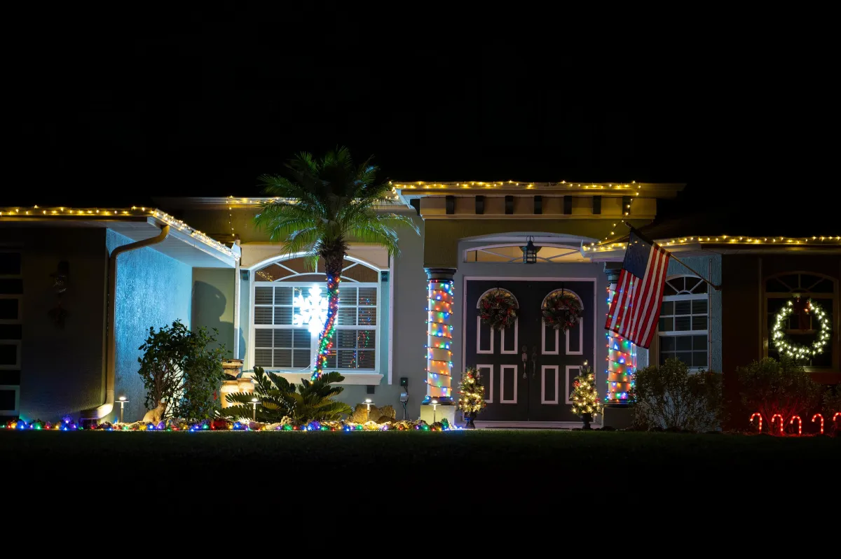 tampa Christmas home bay bright tampa