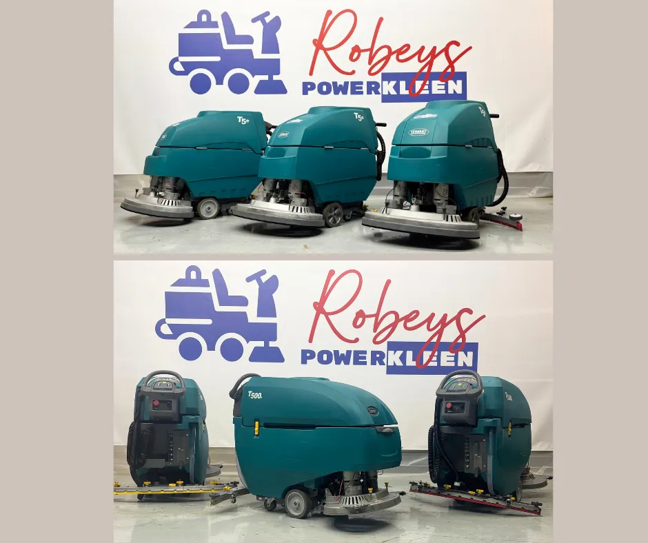 Tennant T500e vs T5e: