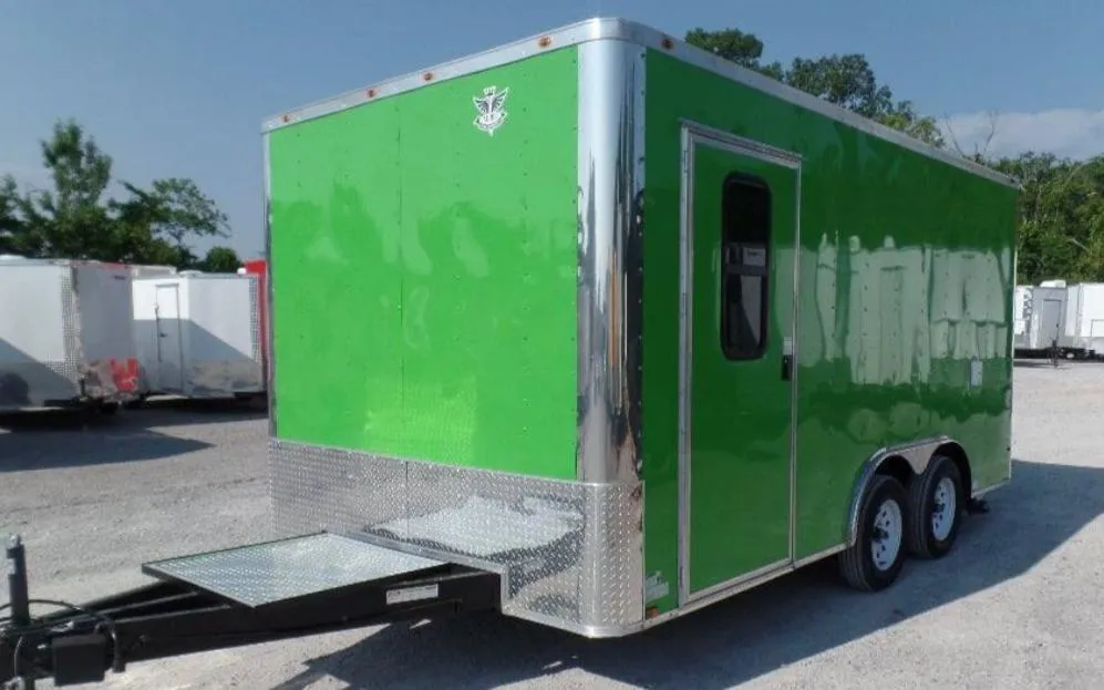 Devil Dog Trailers Lime Green Standard