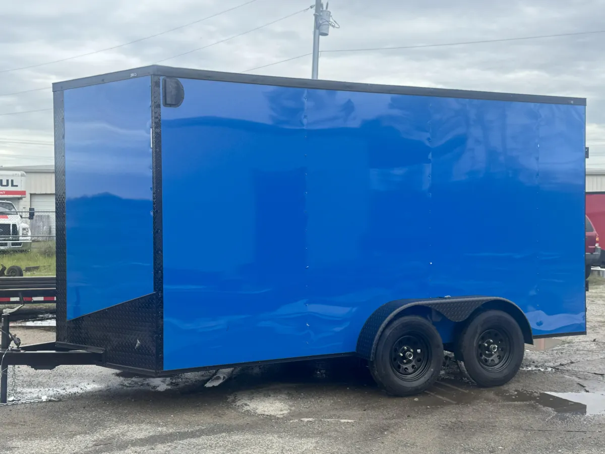 Devil Dog Trailers Royal Blue Blackout