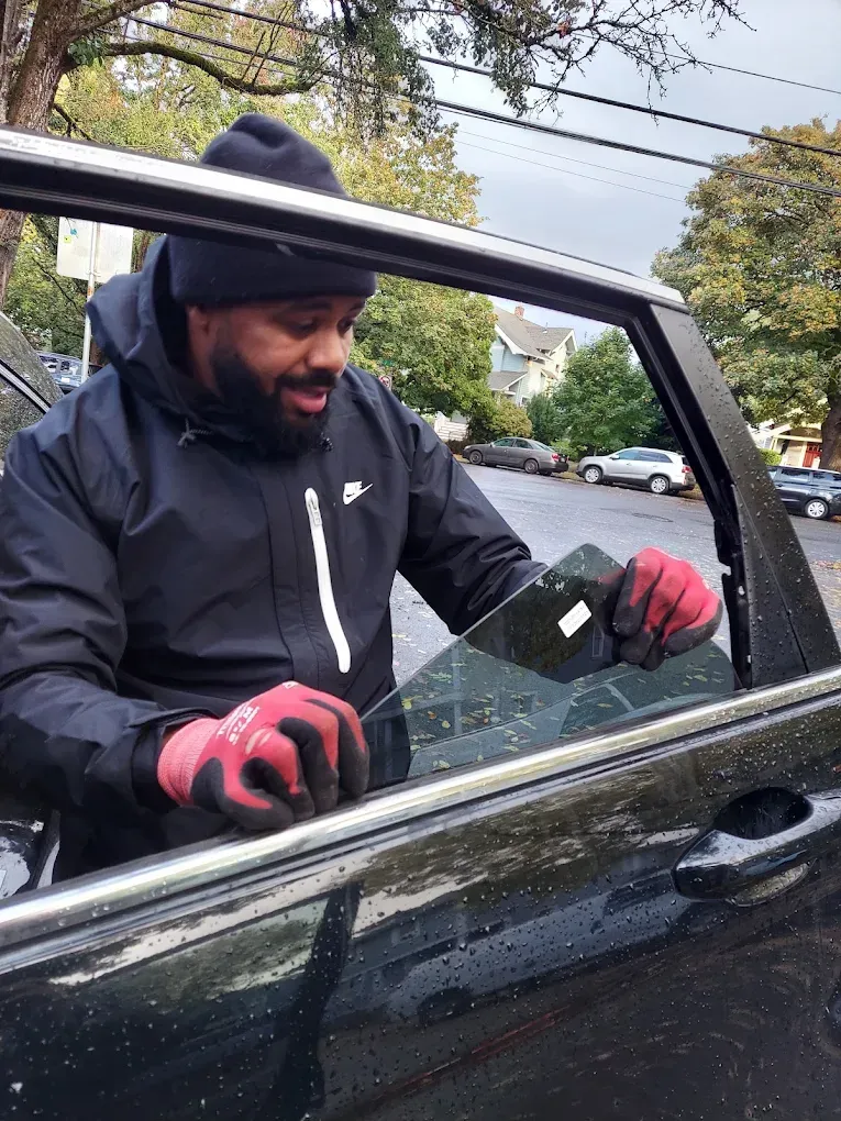 Replacing Door Glass in Vehicle