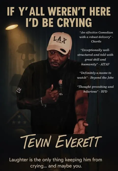 Comedian Tevin Everett | Barcelona Fringe Festival