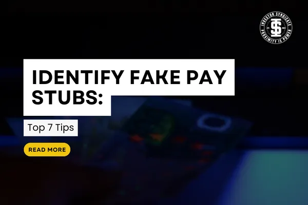 Identify Fake Pay Stubs: Top 7 Tips