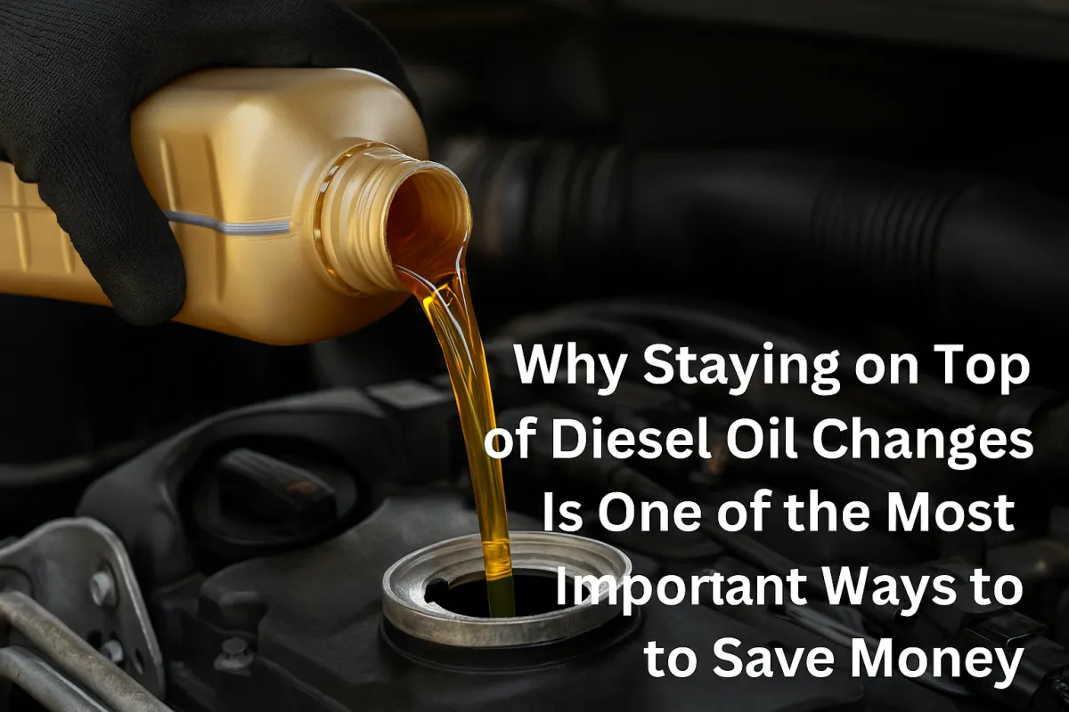 Why Staying on Top of Diesel Oil Changes Is One of the Most Important Ways to Save Money