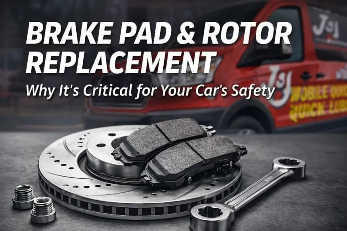 Brake Pad & Rotor Replacement: Why It’s Critical for Your Car’s Safety