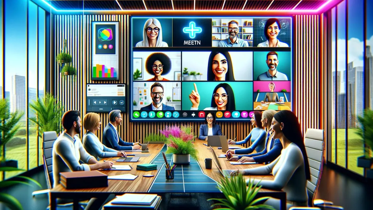 virtual meetn taking place