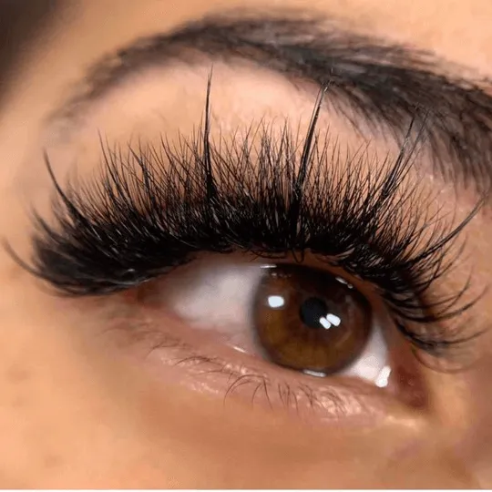 Dense, fluffy Russian volume lashes — Lashes by Saby
