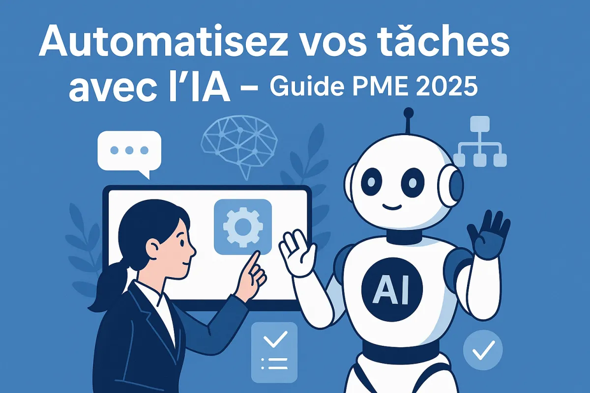 Automatisez vos tâches avec l’IA – Guide PME 2025