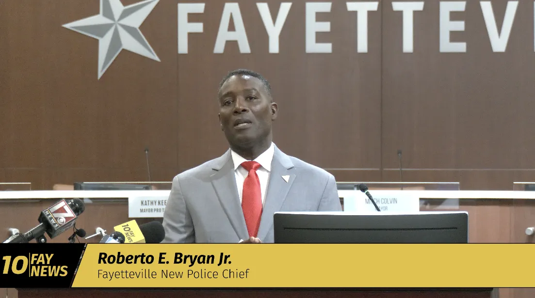 Fayetteville Police Department Announces New Police Chief