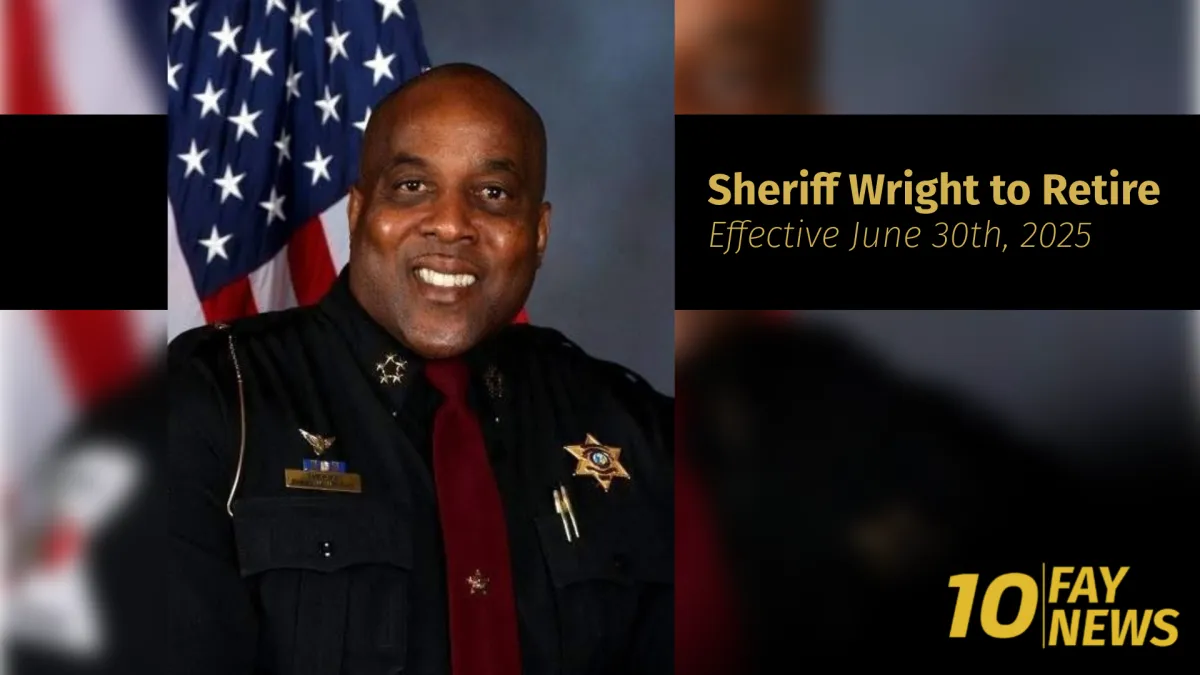 Sheriff Ennis W. Wright to Retire from Cumberland County Sheriff's Office