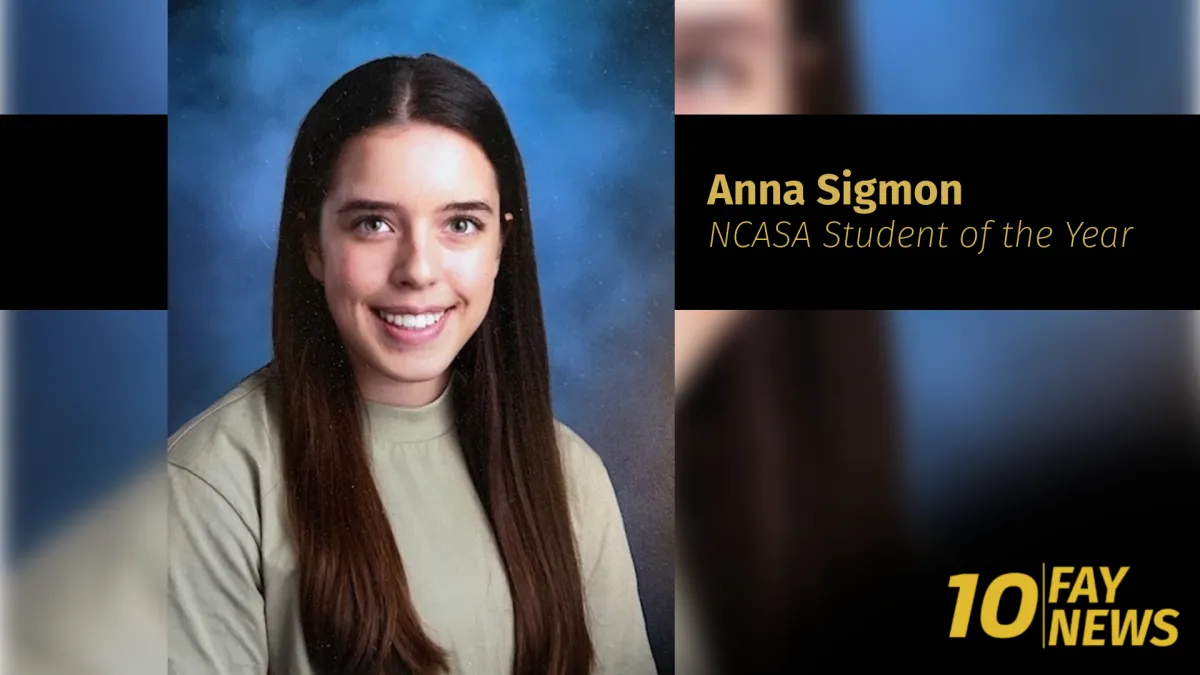 Fayetteville High Schooler Earns Top State Scholastic Honor