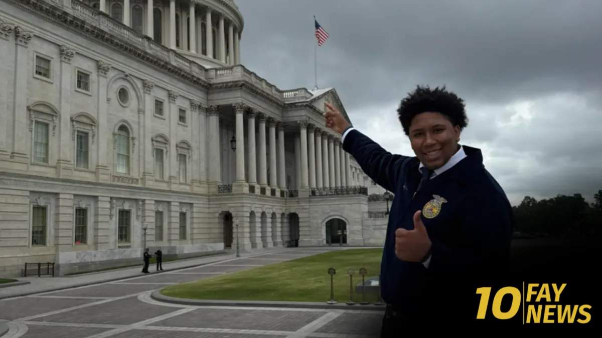 Purnell Swett FFA Member Brings Leadership & Service Ideas Home from D.C.