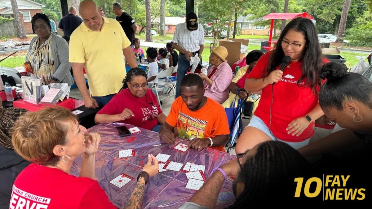 Fayetteville Shines Bright for National Night Out, Rain or Shine