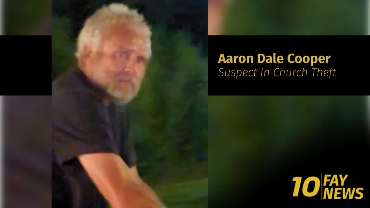 Fayetteville Police Seek "Mike" in Thefts from Judson Baptist Church