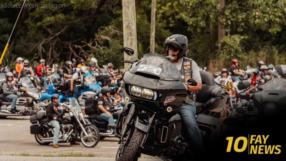 American Legion Legacy Run Rolls into Fayetteville