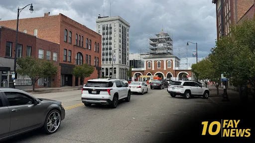 Downtown Fayetteville Road Closures