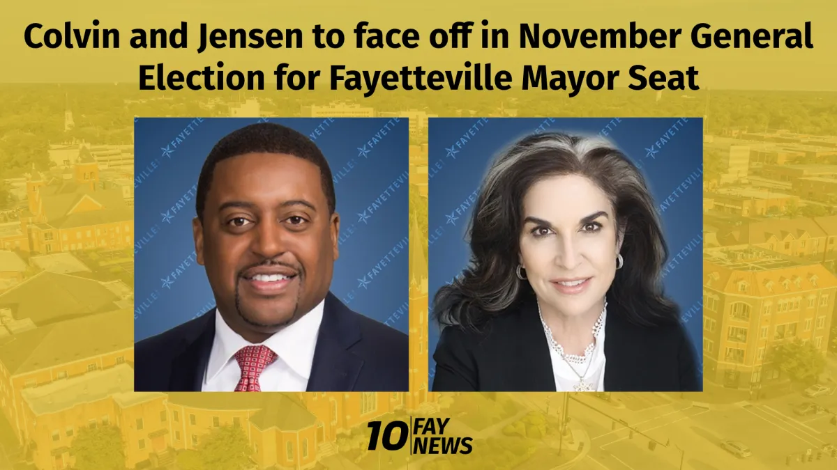 ELECTION RESULTS: Colvin and Jensen to face off in November for Mayor Seat 