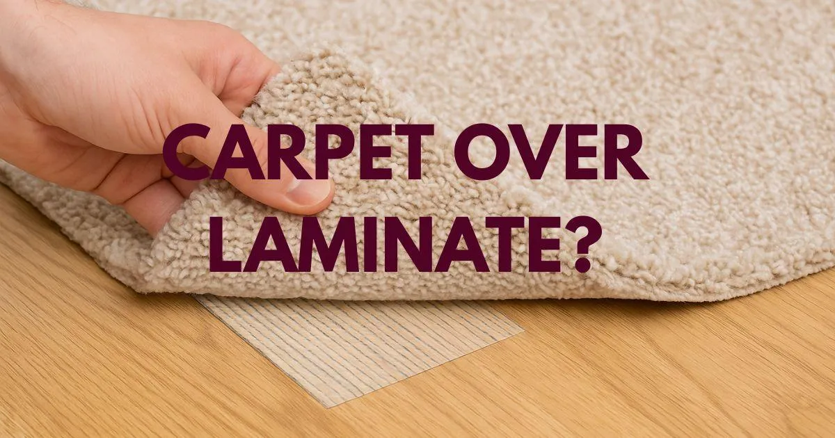Carpet Over Laminate? | Lenexa Flooring Expert Advice