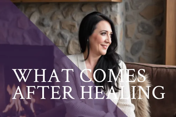 “Sarah Gleeson standing confidently, reflecting the quiet strength and clarity that can follow healing.”