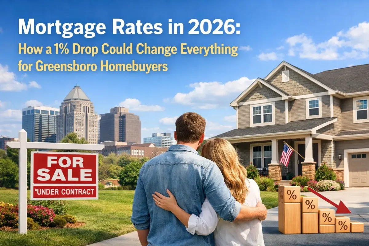 Mortgage Rates in 2026: How a 1% Drop Could Change Everything for Greensboro Homebuyers
