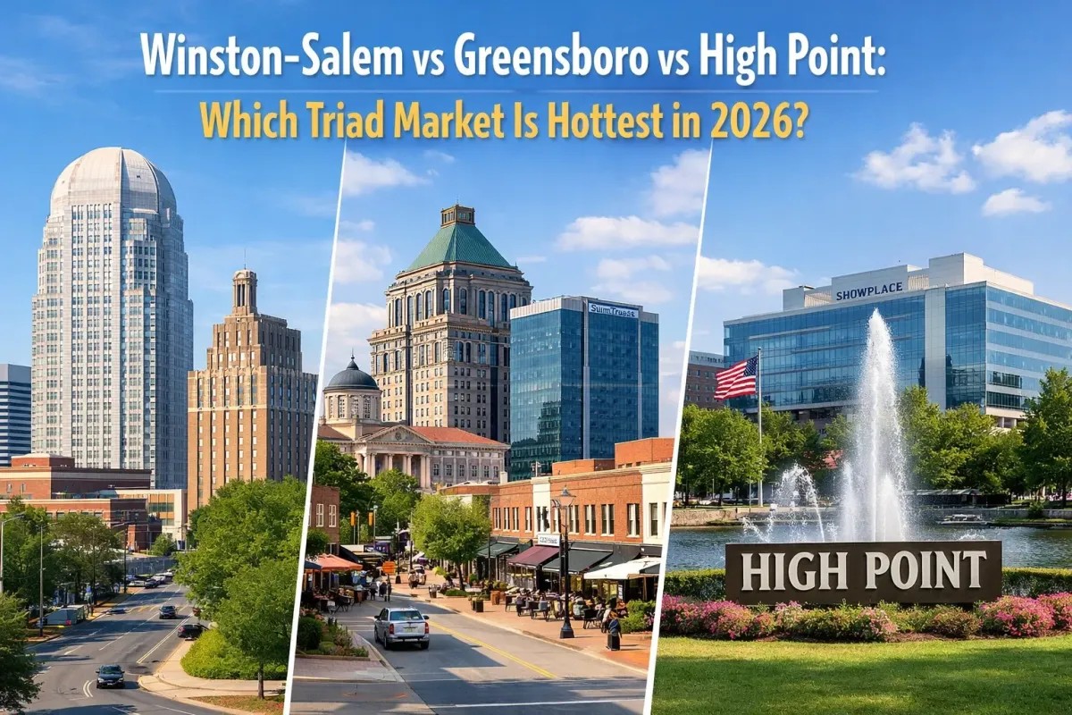 Winston-Salem vs Greensboro vs High Point: Which Triad Market Is Hottest in 2026?