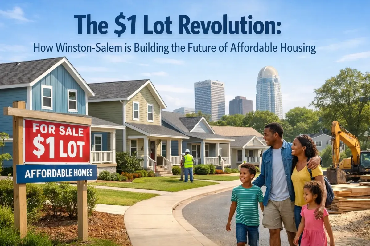 The $1 Lot Revolution: How Winston-Salem is Building the Future of Affordable Housing