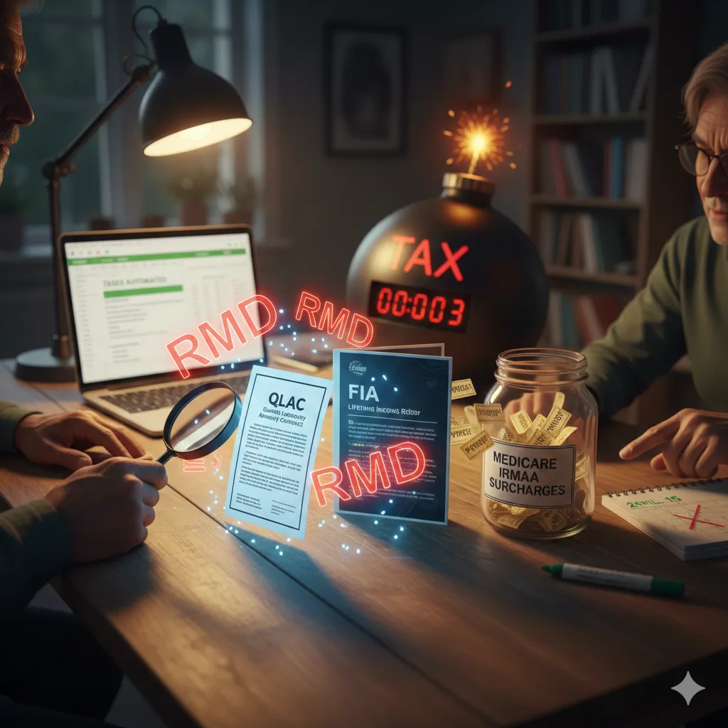 The RMD Tax Bomb: How to Defuse Your IRA Using a QLAC and FIA Strategy