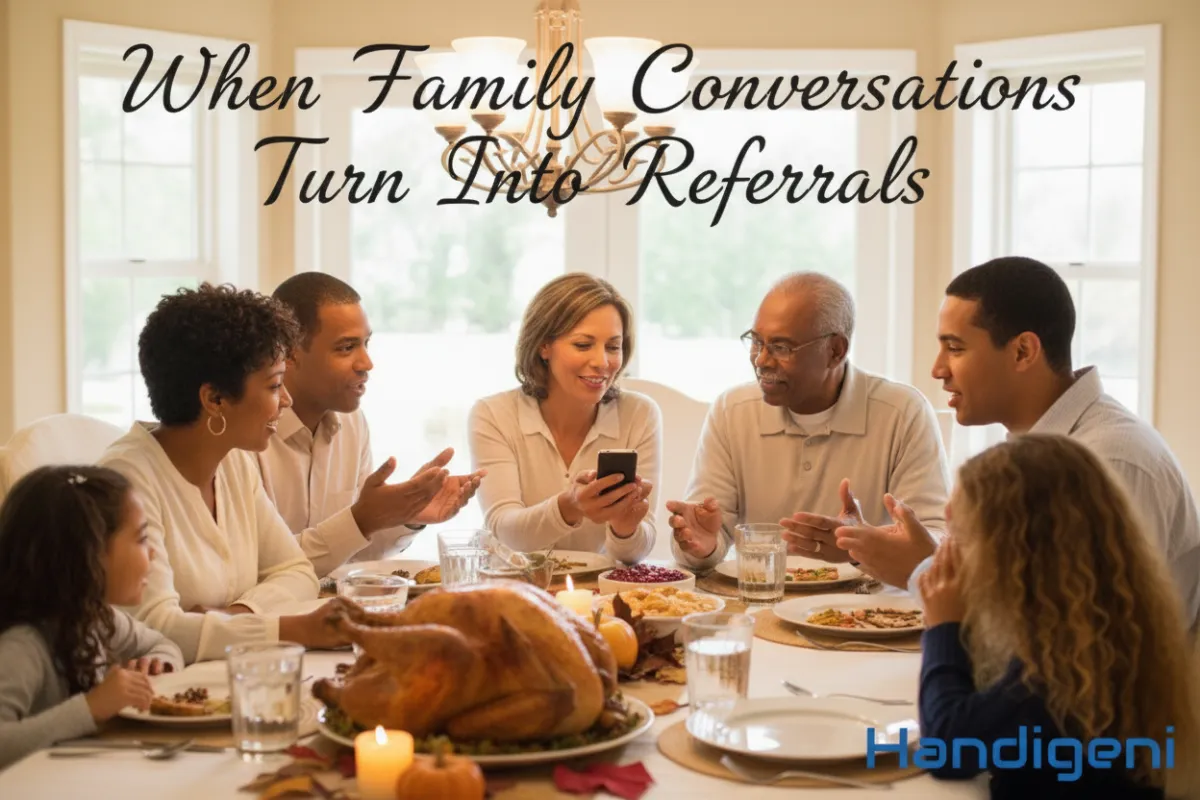 Thanksgiving Week Real Estate: When Family Conversations Turn Into Referrals

