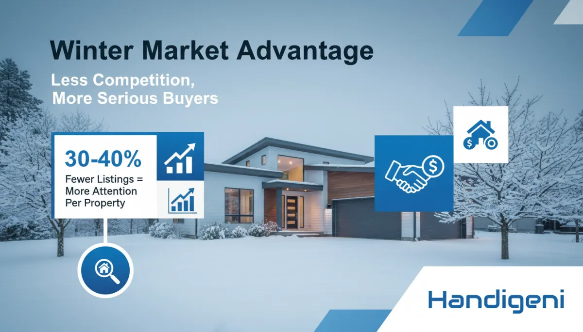 Winter Market Advantage: Less Competition, More Serious Buyers