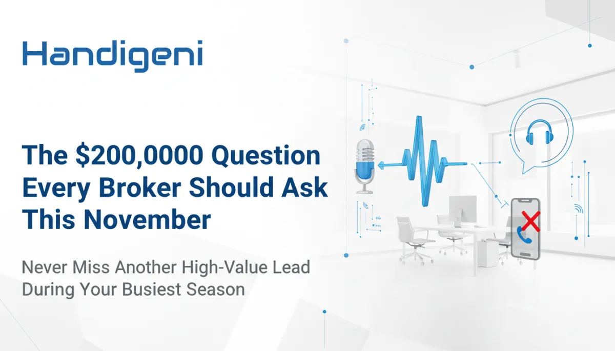 Don't Let the Holiday Rush Cost You Six Figures: Why Q4 is Real Estate's Most Expensive Season for Missed Calls
