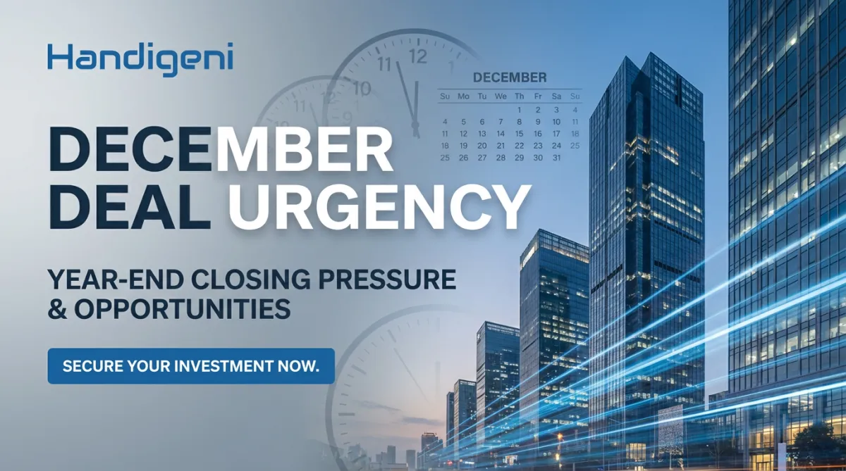 December Deal Urgency: Year-End Closing Pressure and Opportunities