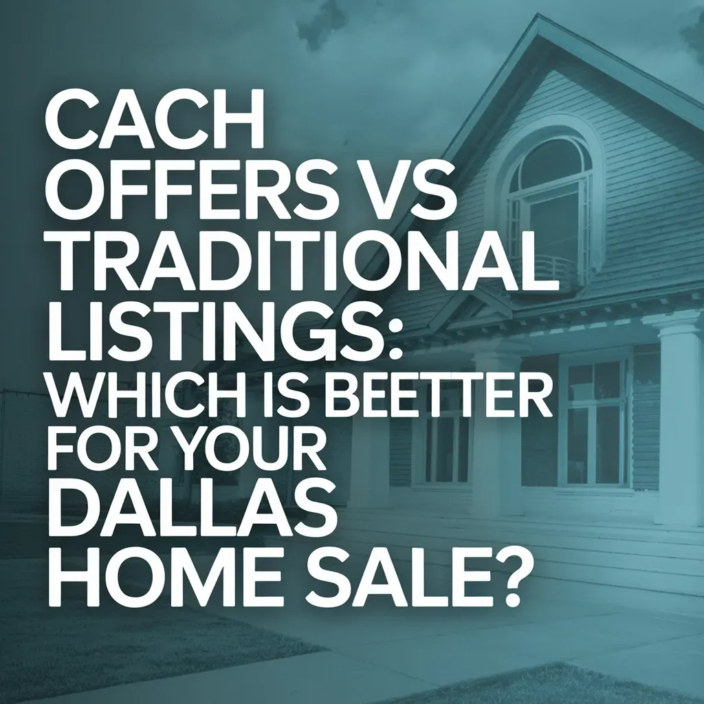Cash Offers vs Traditional Listings: Which Is Better for Your Dallas Home Sale?
