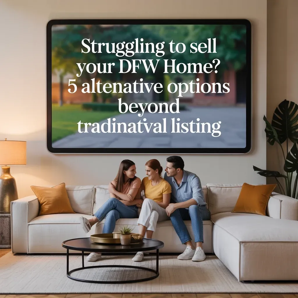 Struggling to Sell Your DFW Home? 5 Alternative Options Beyond Traditional Listing